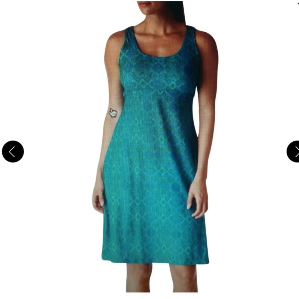 PaAna Shelf Bra Stretch Midi Dress, size XL